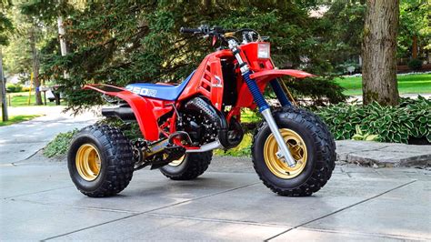 Thus Honda's first four-wheel ATV, the TRX200, debuted in 1984. . Honda 250r 3 wheeler